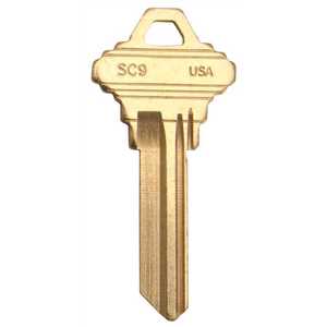 Schlage SC9-BR SC9 Blank Key - pack of 50