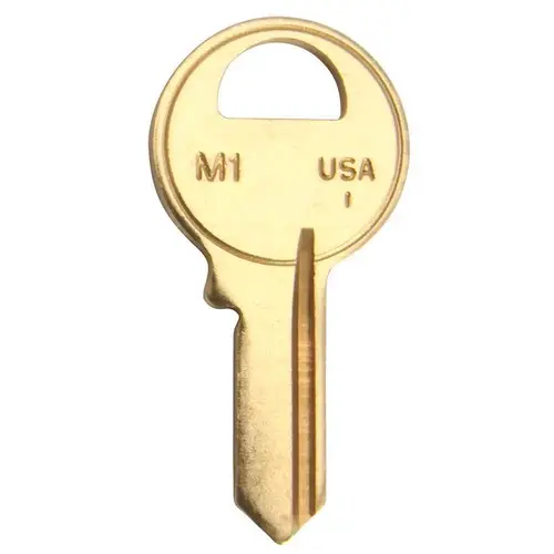 M1 Blank Key Gold - pack of 50