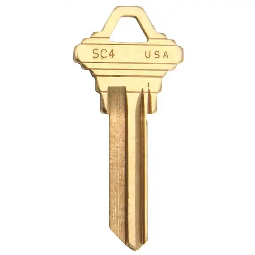 SC4 Blank Key Gold - pack of 50