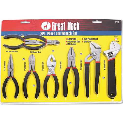 Plier and Wrench Set
