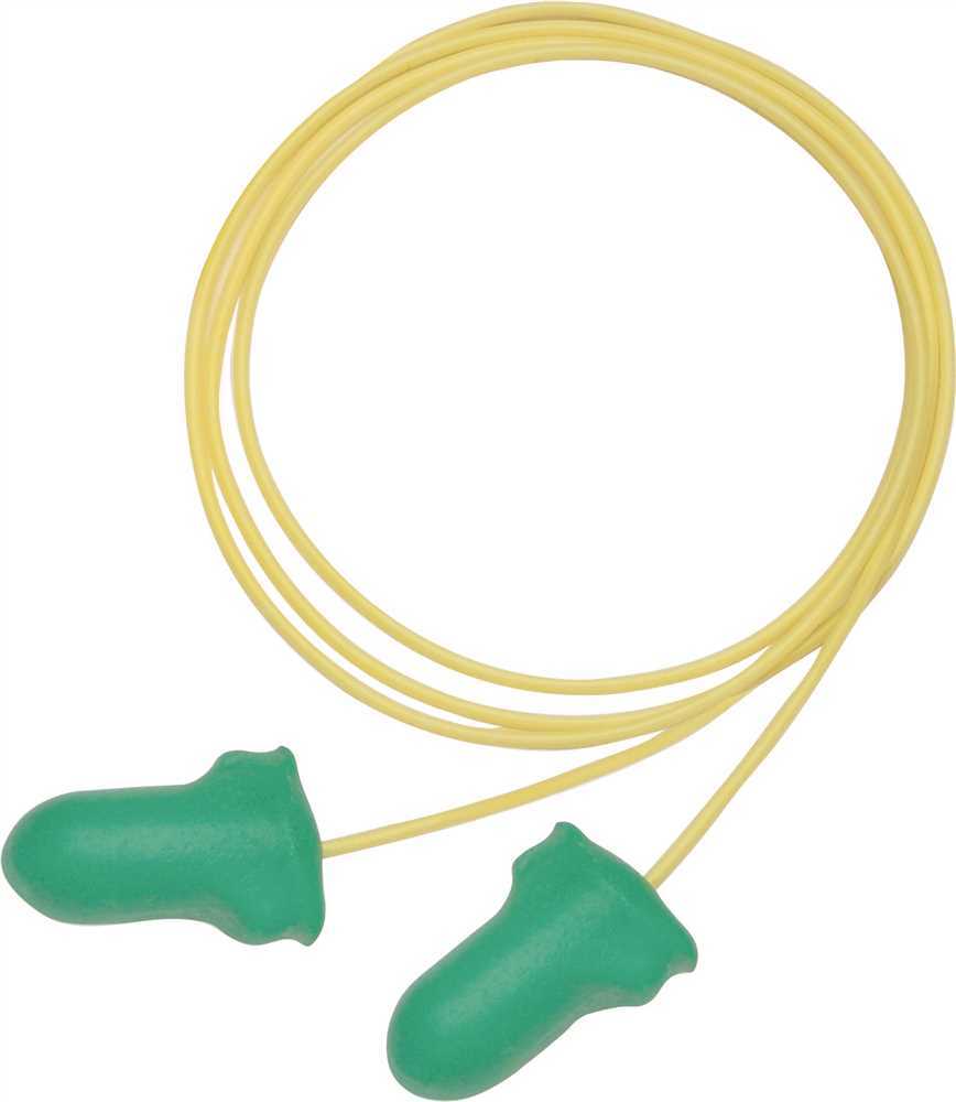 Sperian Protection Americas, Inc. HOWLPF30 Low Pressure Foam Ear Plugs Yellow/Green - pack of 100