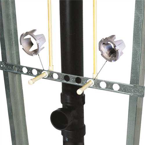 Holdrite 601-26-H 26 in. Galvanized Steel Bracket to Support CPVC Piping