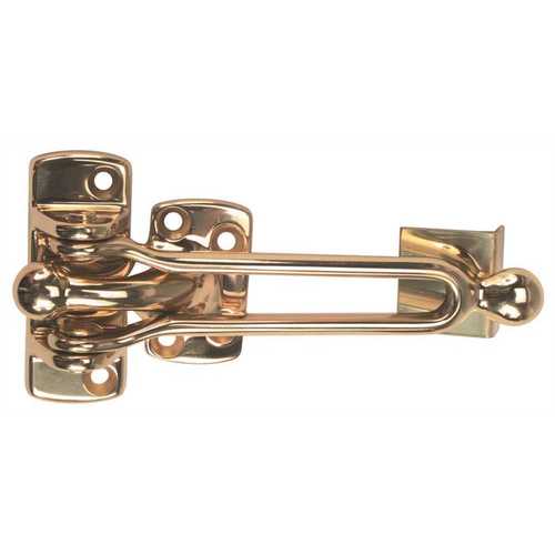 482 Door Guard, Bright Polished Brass