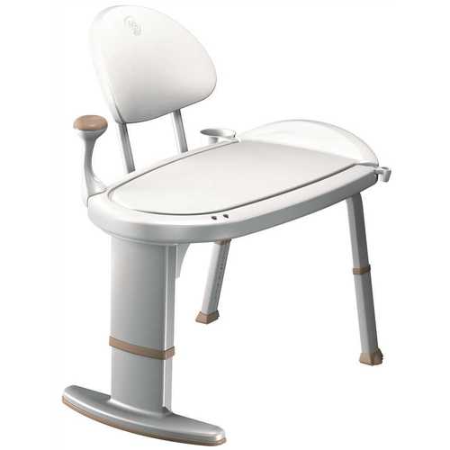 Moen DN7105 Home Care Transfer Bench White