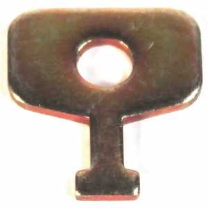 Schlage Commercial 61-509 Emergency Release Key for a B571, Brass
