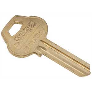 Single Section Standard Bow Key Blanks, Nickel Plated
