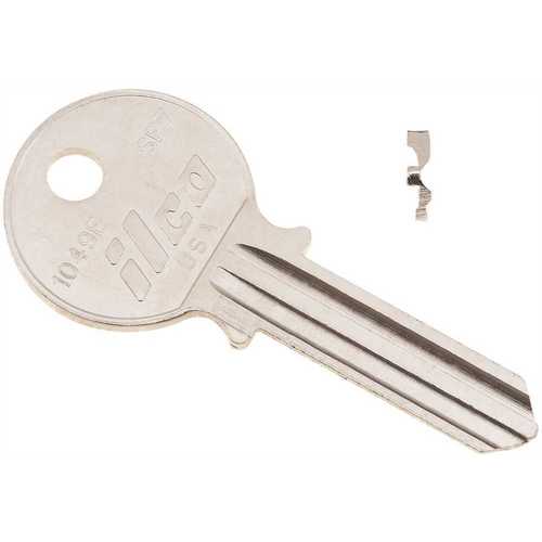 Safe Blank Utility Key Silver