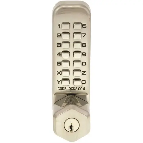 Stainless Steel Mechanical Deadbolt Keypad Door Lever