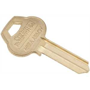 Single Section Standard Bow Key Blanks, Nickel Plated