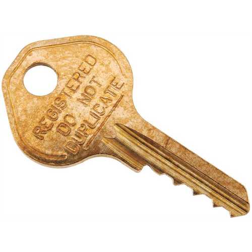 Control Key Padlock Brass