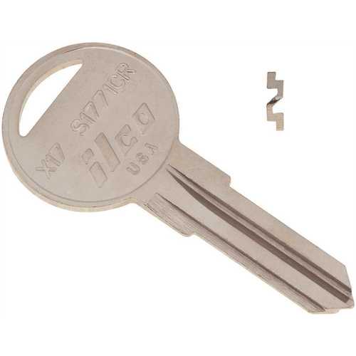 S1771CR Chrysler Key NICKEL - pack of 5