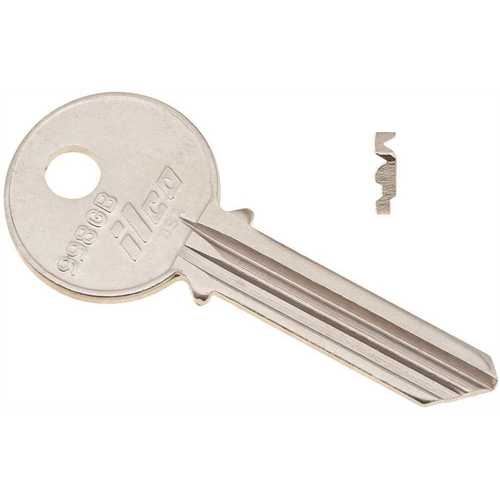Kaba Ilco 998GB Yale 6Pin EN11GB Blank Key Silver