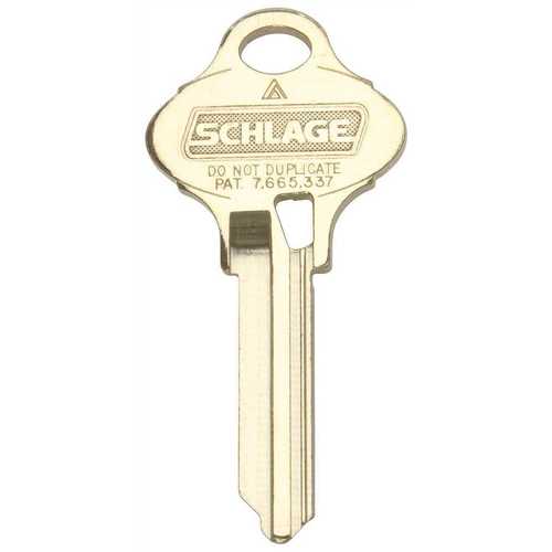 Schlage Commercial 35-269S123 Everest 29 Control Key Blank S123 Keyway, Gold