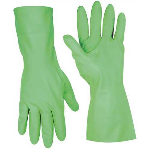 Custom LeatherCraft 2305L Large Green Nitrile Gloves