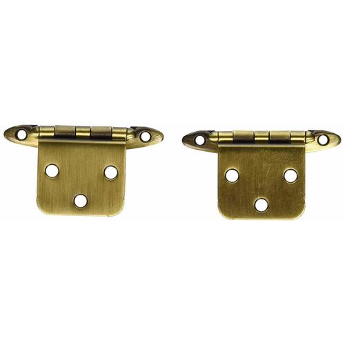 Non Self-Closing Cabinet Hinges Antique Brass