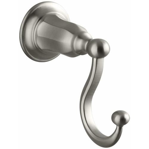 5.834 Inches Diameter Kelston Robe Hook Brushed Nickel