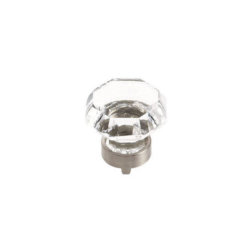 Round Knob Amerock, Clear Diamond Top Only, Base Is Not Included