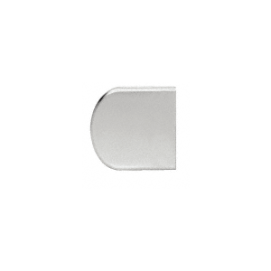 Satin Chrome Z-Series Large Round Clamp for 1/4" Glass