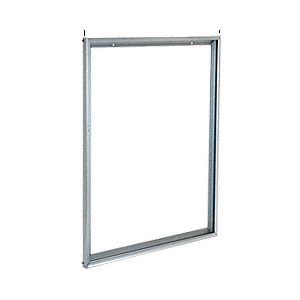 Satin Anodized 24" x 30" Aluminum Mirror Frame