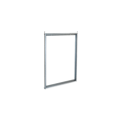 Satin Anodized 24" x 30" Aluminum Mirror Frame