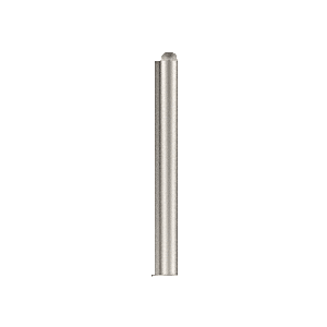 Polished Stainless 18" Round PP09 Elegant Series Counter/Partition End Post