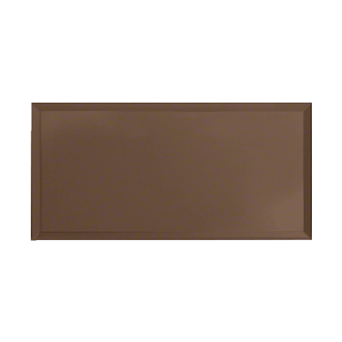 Bronze Five-Gang Blank Without Screw Holes Mirror Plate