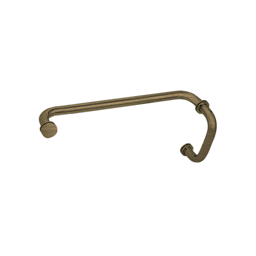 Antique Brass 6" Pull Handle and 12" Towel Bar BM Series Combination With Metal Washers