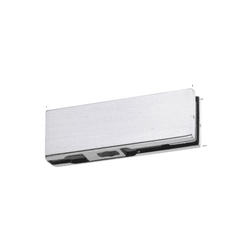 CRL PH10CBS Brushed Stainless Bottom Door Patch with 1NT301 Insert