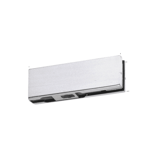 Brushed Stainless Bottom Door Patch with 1NT301 Insert