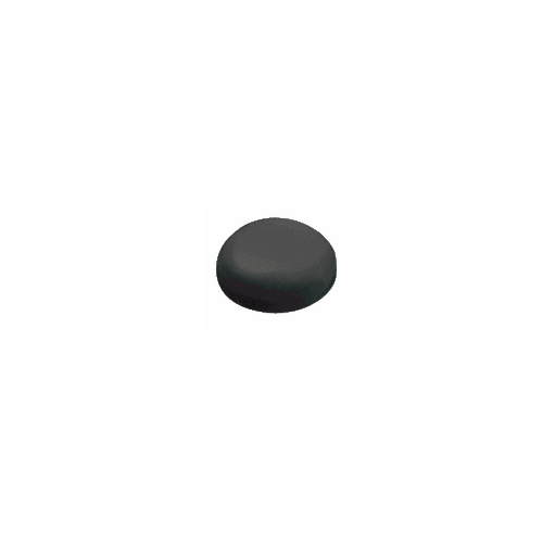 CRL BTN1BL Matte Black Color Match Bolt Cover Buttons