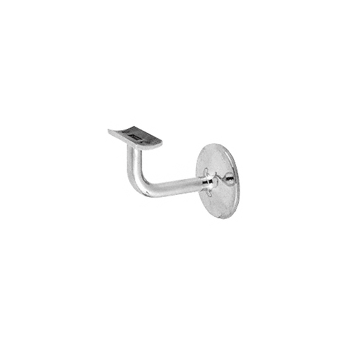 Polished Stainless Pismo Series Concealed Surface Mounted Hand Railing Bracket for 2" Tubing