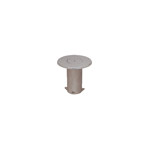 CRL HR20FSBS Brushed Stainless Floor Socket With Cap for 2" Tubing