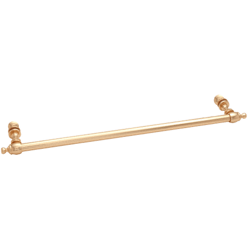 Polished Brass 24" Colonial Style Single-Sided Towel Bar
