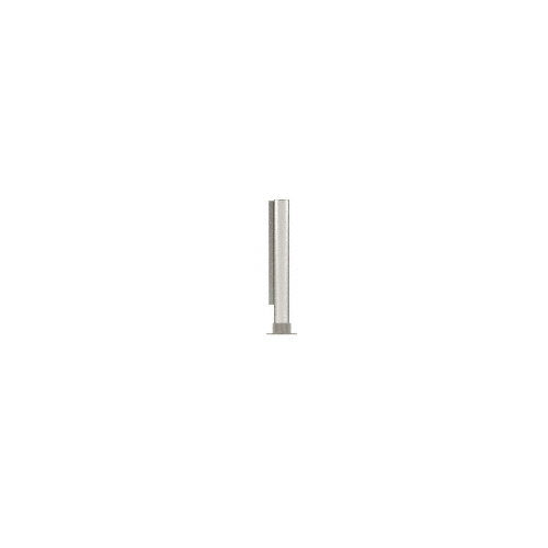 CRL PP01EBS Brushed Stainless 12" Round PP01 Elegant Series Counter/Partition End Post With Air Space