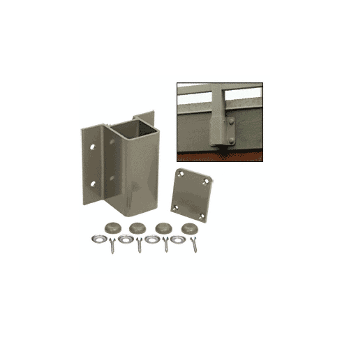 Beige Gray Fascia Mount Bracket