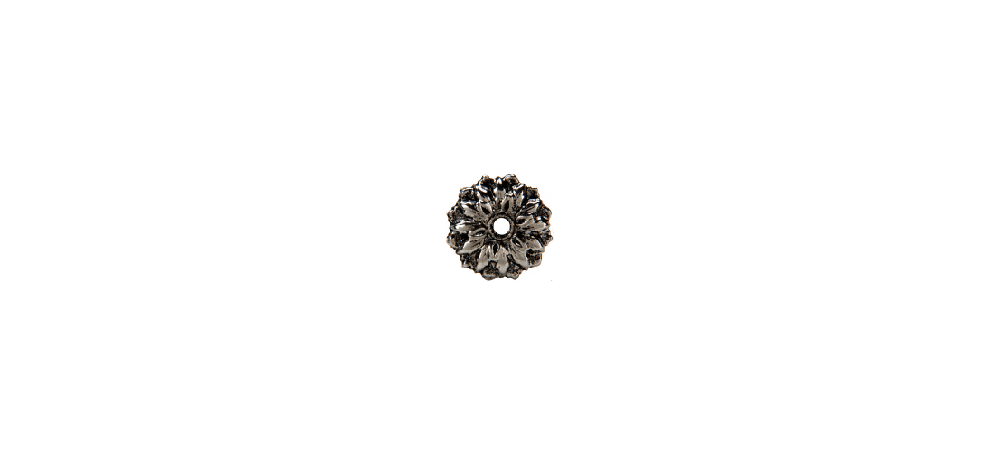 Crl 8980 Antique Silver 1 Fl Metal Mirror Rosette Crl 8980 Antique Silver 1 Fl Metal