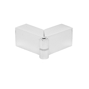 Satin Chrome Adjustable "Sleeve Over" Glass Clamp