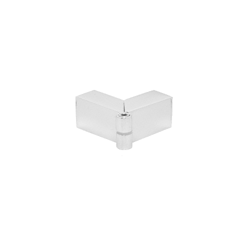 Satin Chrome Adjustable "Sleeve Over" Glass Clamp