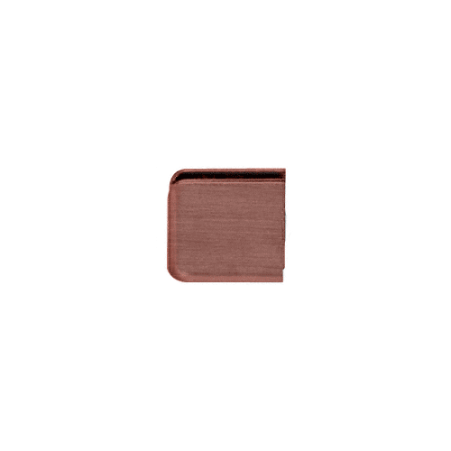 Antique Brushed Copper Oversized Fixed Panel U-Clamp