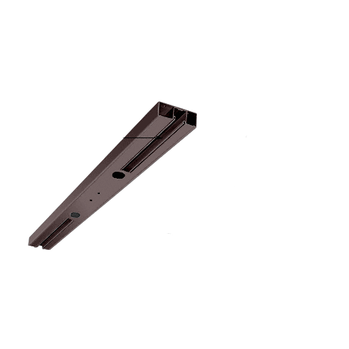 Black Bronze Anodized Custom Length 4-1/2" Two Pocket Double Sided Door Header