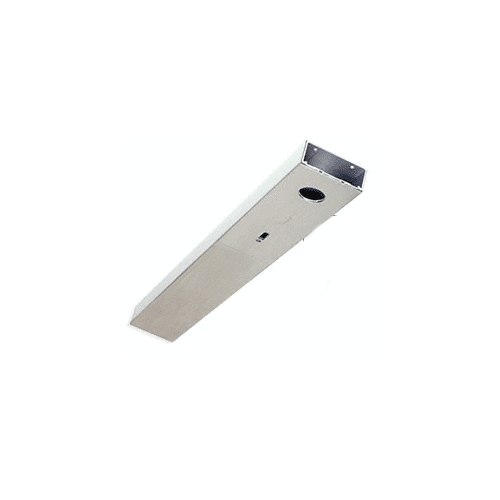 Brushed Stainless 6" x 36" Single Door Header