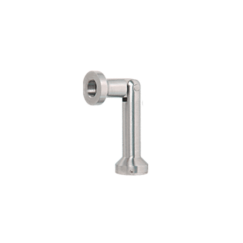 316 Brushed Stainless Single Pivot Glass-to-Wall/Floor Swivel Fitting