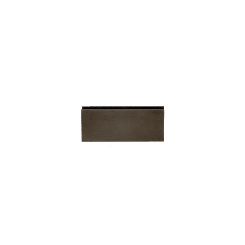 Oil Rubbed Bronze Square 180 Degree Glass-to-Glass Clamp