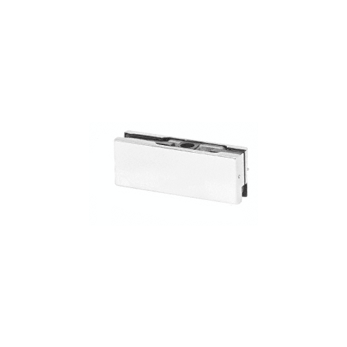 Aluminum Mid-Size Top Door Patch Fitting for Use With 3/8" Glass