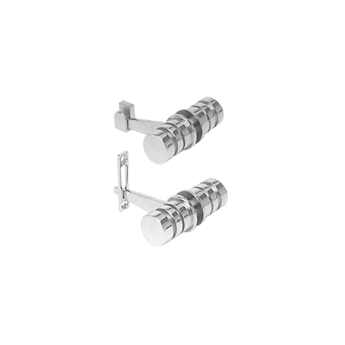 Brushed Satin Chrome 180 Degree Knob Latch