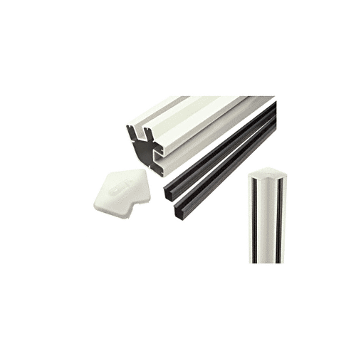 Oyster White 72" Long 2" x 2-3/8" Rectangular 135 Degree Post Kit Oyster White 72" Long 2" x 2-3/8" Rectangular 135 Degree Post Kit