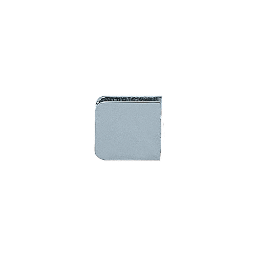 Brushed Nickel Oversized Fixed Panel U-Clamp