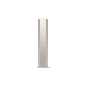 CRL PP4324CPS Polished Stainless 24" High 1-1/2" Square PP43 Plaza Series Counter/Partition Center Post