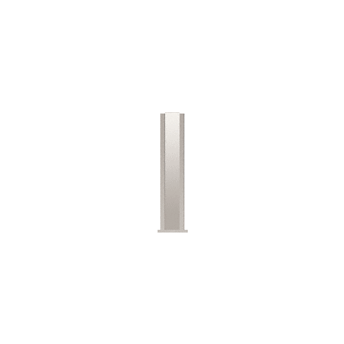 Polished Stainless 24" High 1-1/2" Square PP43 Plaza Series Counter/Partition Center Post
