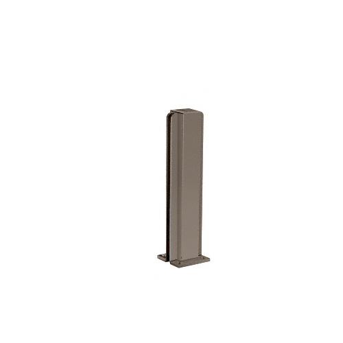 Duranodic Bronze 12" Center Design Series Partition Post Duranodic Bronze 12" Center Design Series Partition Post